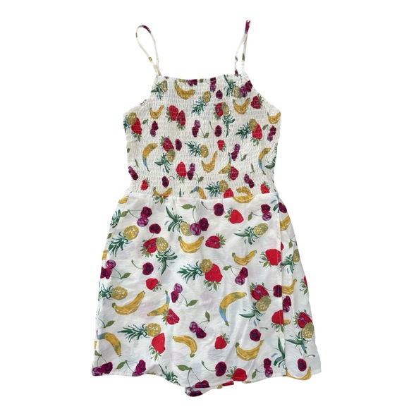 Sadie & Sage Pants - Sadie & Sage Colorful Fruit Print Skirted Romper medium (read)